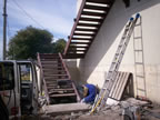 Install of Outdoor Stairs